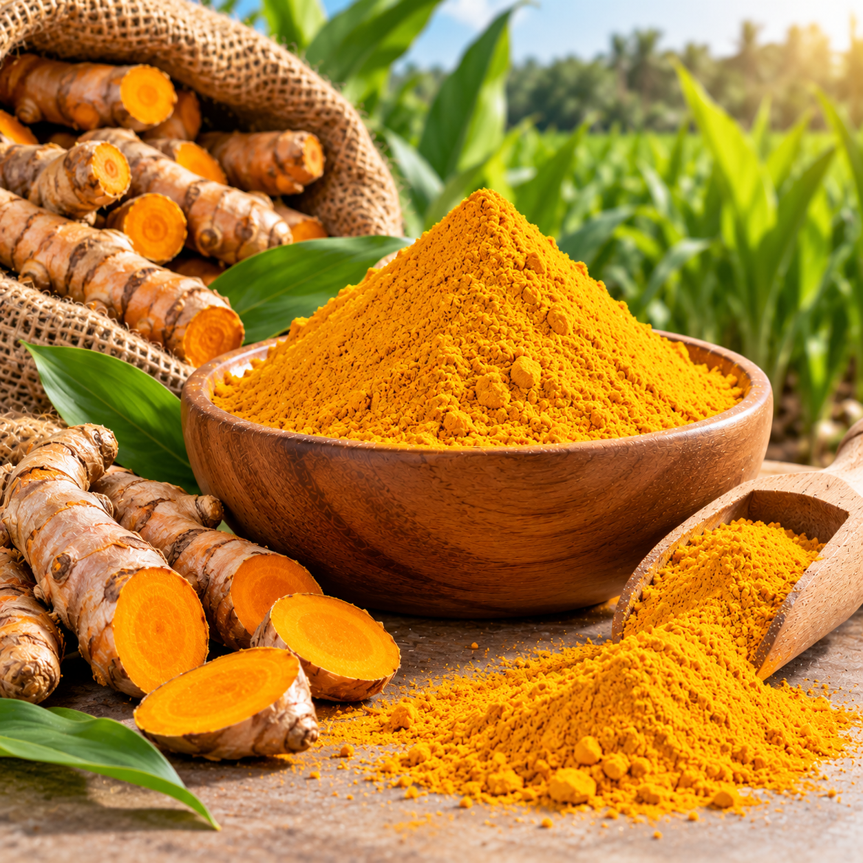 Turmeric powder